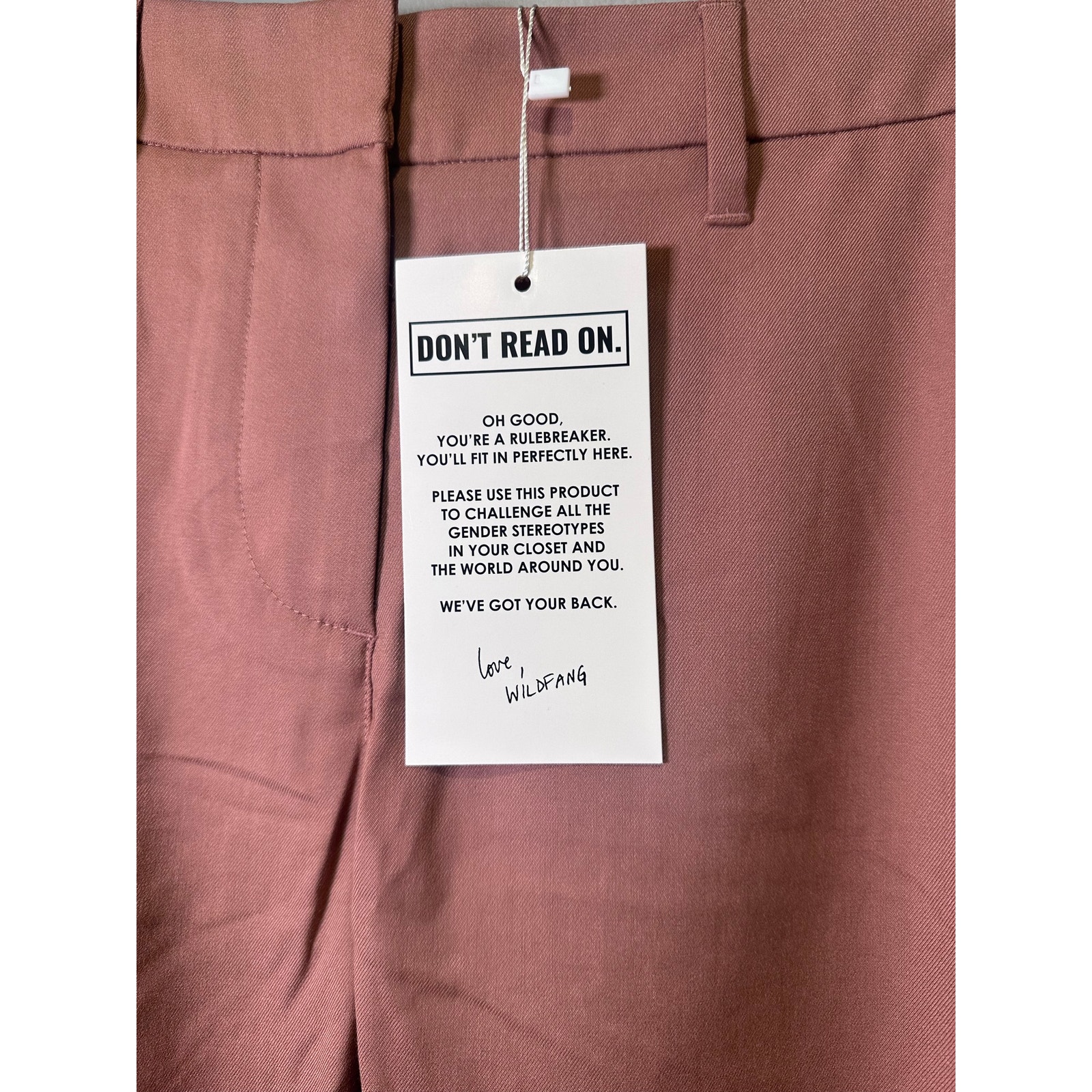 Wildfang The Empower Colorblock Slim Crop Pant Size 6 Neon Yellow Stripe — image 8 of 8